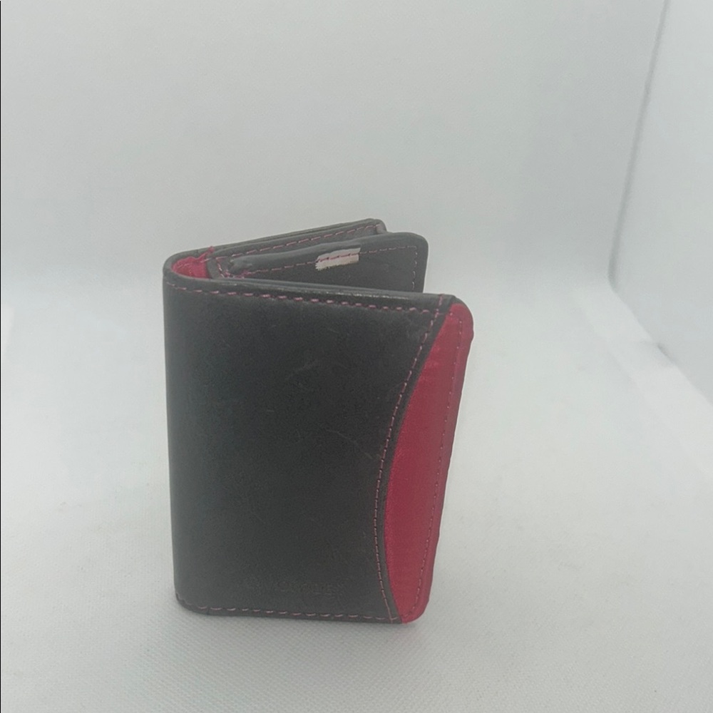 Rolodex Red and Black Men's Wallet